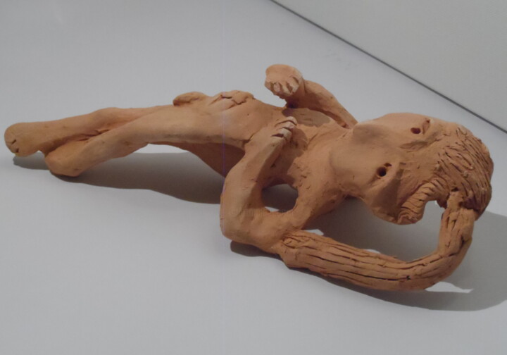 poupette 3 雕塑, 7.9x3.9 in