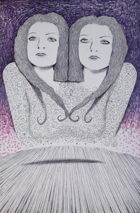 Mendy and Iza 图画, 8.3x5.5 in