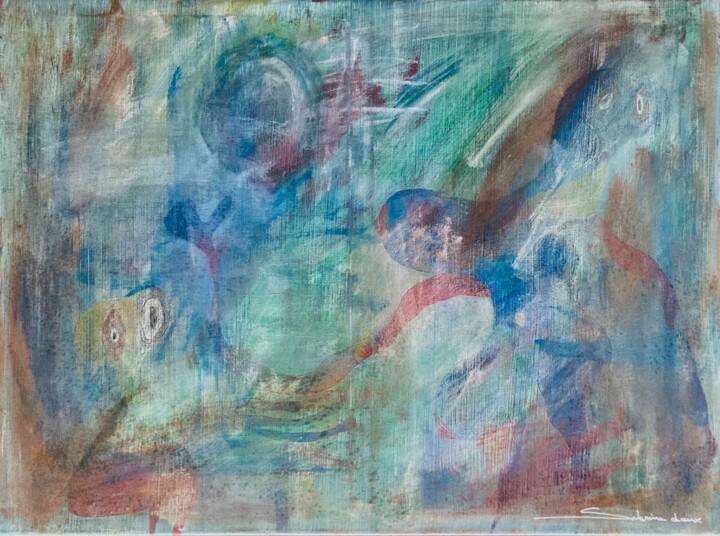 绘画,  23.6x31.5 in 
