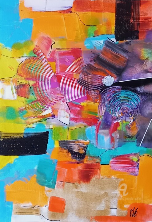 I HAVE A DREAM 绘画, 27.6x19.7 in