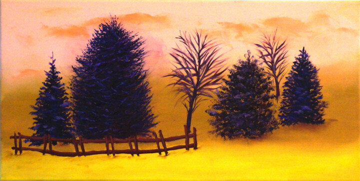 Paysage Varennes Tablo, 9,8x19,7 in