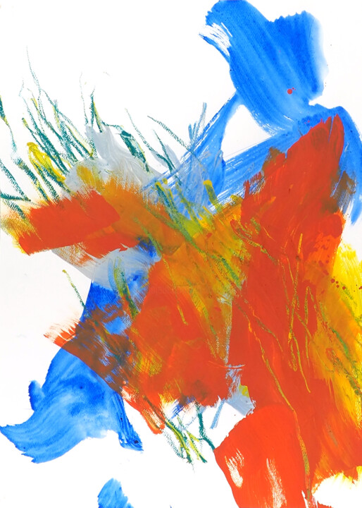 Etendue spontanée -medium - 7 绘画, 27.6x19.7 in