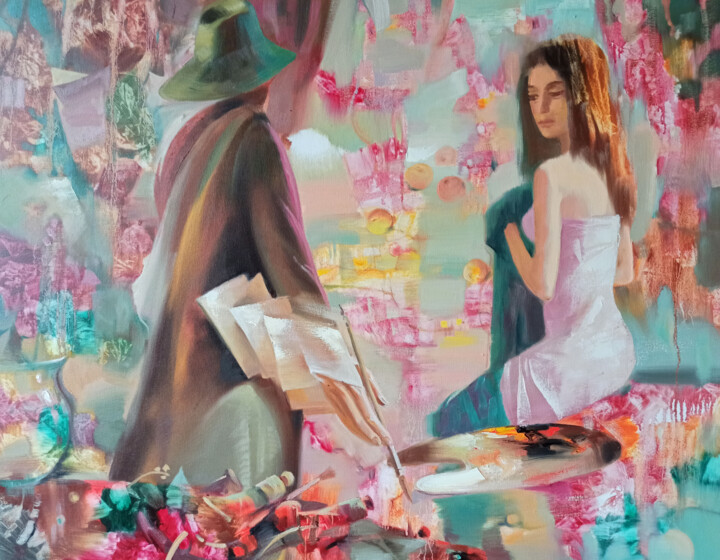 Painter 绘画, 27.6x35.4 in
