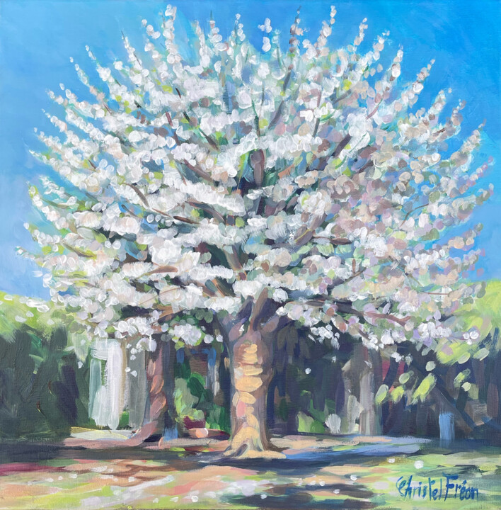 Pintura titulada "Je sais que tu m'at…" por Christel Fréon, Obra de arte original, Acrílico Montado en Bastidor de camilla d…