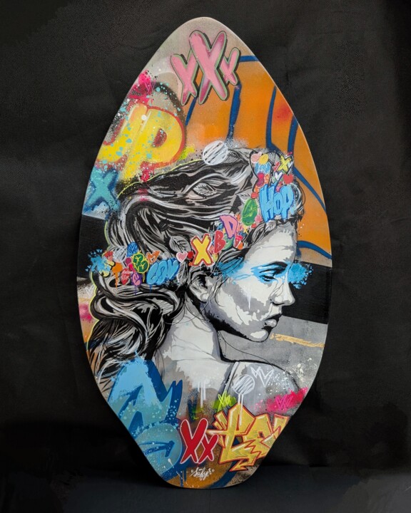 Madame rêve 绘画, 34.7x18.9 in