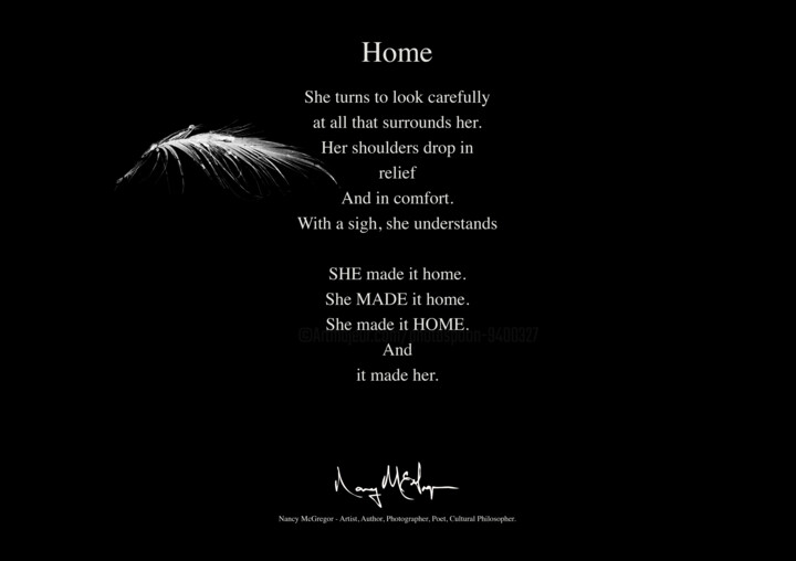Digital Arts titled "Home" by Photospoon, Original Artwork, 2D Digital Work