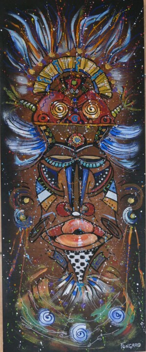 Sans titre Schilderij, 27,6x11,8 in