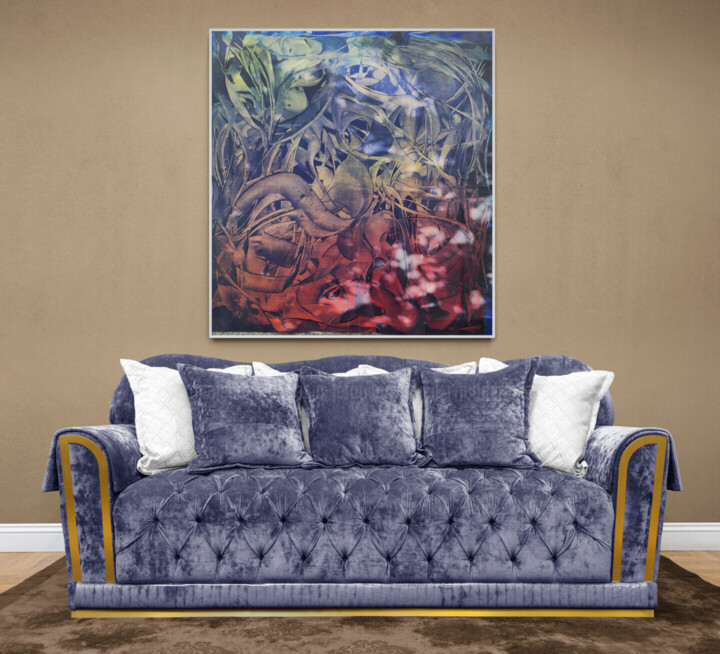 Artwork's surface or texture