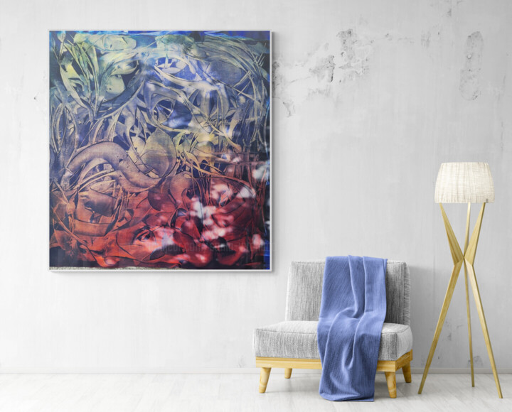 Artwork's surface or texture
