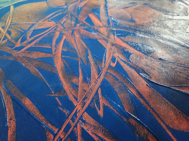 Artwork's surface or texture
