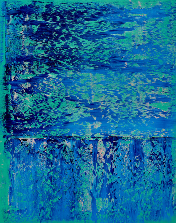 Painting titled "Saint Tropez" by Nataliia Sydorova, Original Artwork, Oil Mounted on Wood Stretcher frame
