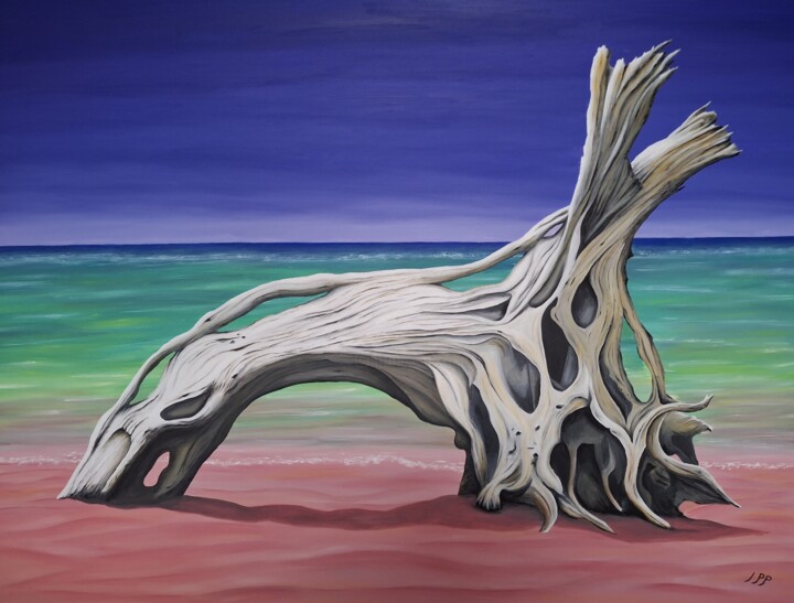 Bois flotté N3 Pittura, 34,8x45,7 in