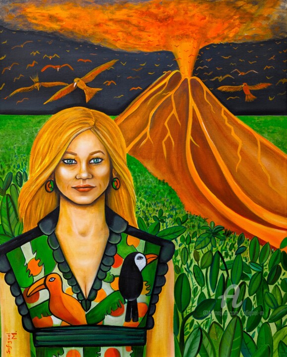 Délivrance Schilderij, 31,9x25,6 in