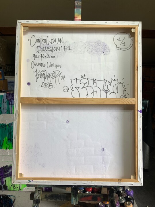 Arrière de l'œuvre