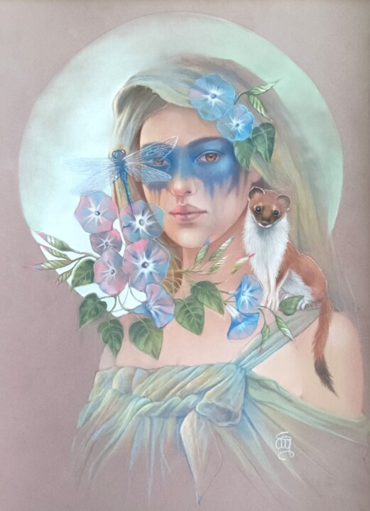 La Favorite 绘画, 19.7x13.8 in
