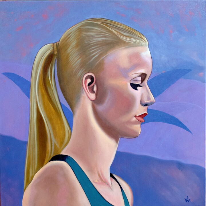Nike (Goddess of sport) 绘画, 24x24 in