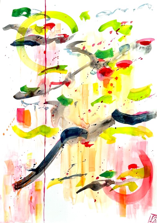 绘画,  35x23.2 in 
