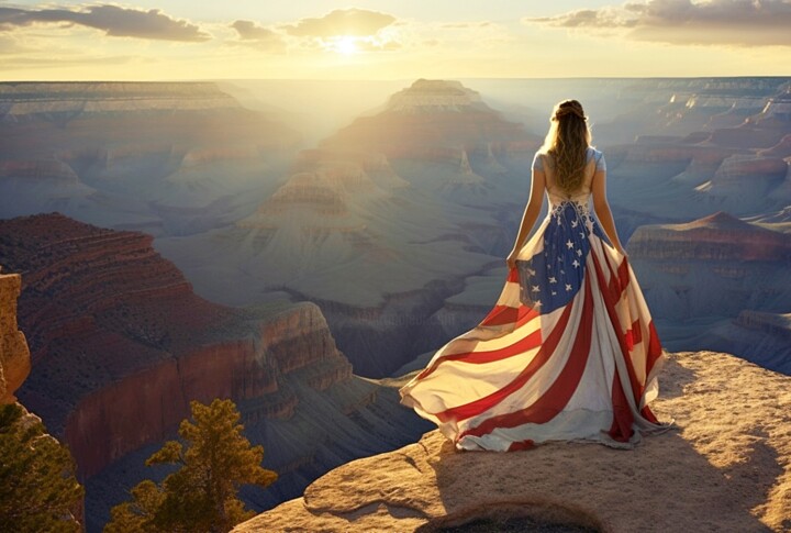 Miss America 数字艺术