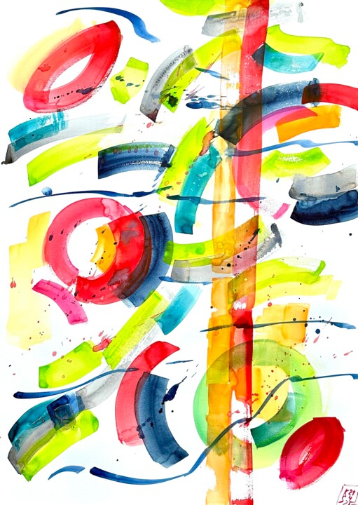 绘画,  35x23.2 in 