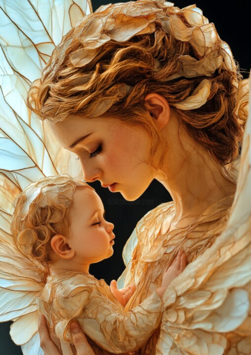 Mother Angel 数字艺术