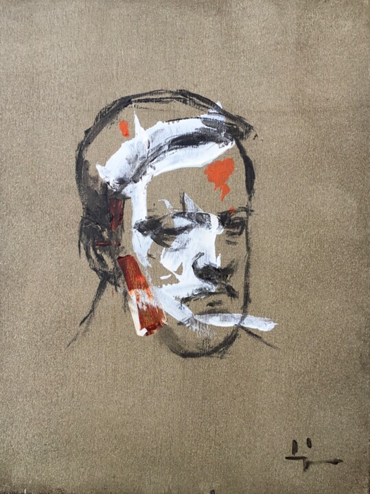 Schilderij,  17,7x13,4 in 