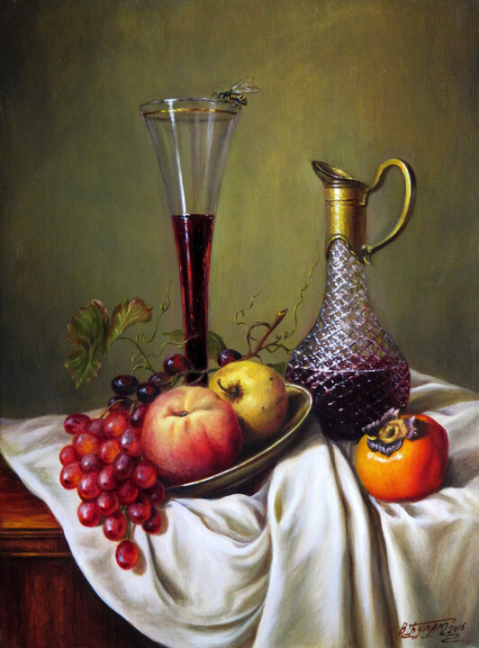 Good August Schilderij, 15,8x11,8 in