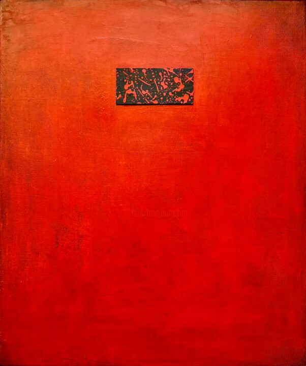 Malarstwo zatytułowany „151d” autorstwa Farid Bellal, Oryginalna praca, Akryl Zamontowany na Drewniana rama noszy