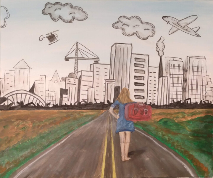 绘画,  27.6x23.6 in 