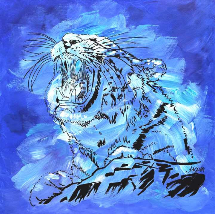 绘画,  19.7x19.7 in 