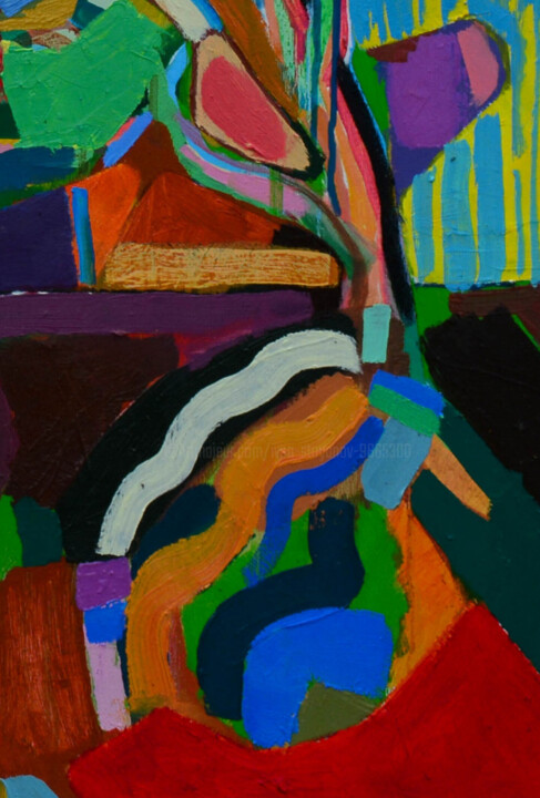 Artwork's surface or texture