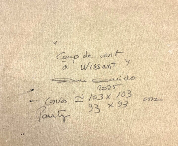 Arrière de l'œuvre