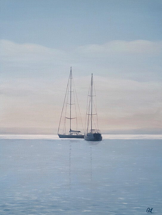 Painting,  27.6x19.7 in 