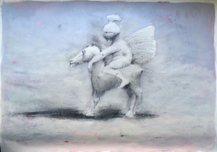 IN TIME Malerei, 24x33,9 in