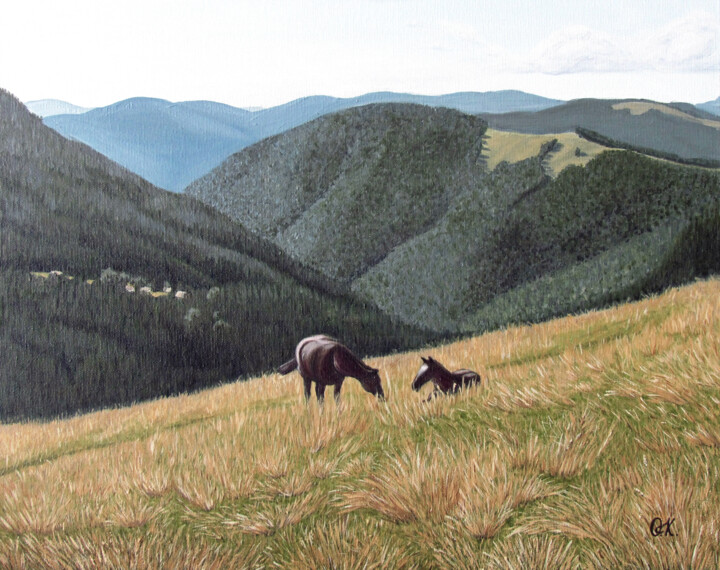 Гармония в покое | Harmonie au repos | Harmony at rest 绘画, 15.8x19.7 in