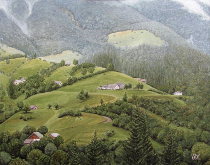 Тихе життя | Une vie tranquille | The Quiet Life 绘画, 15.8x19.7 in