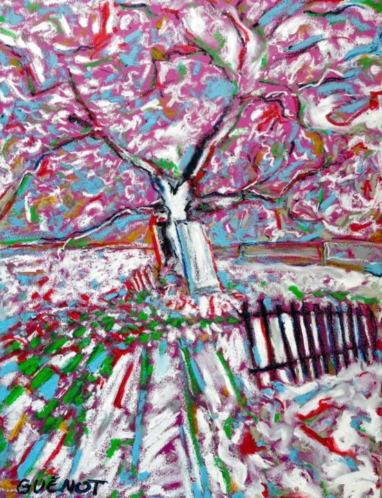 Le Cerisier 图画, 25.6x19.7 in