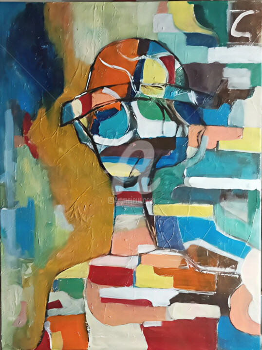 Verão II 绘画, 31.5x23.6 in