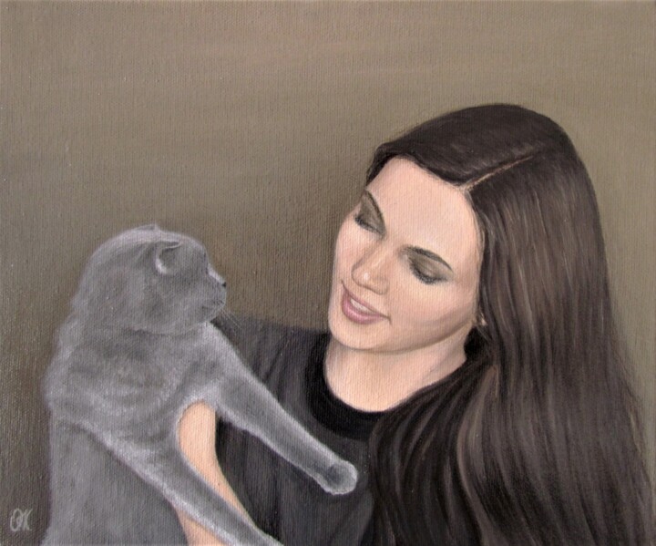 Дружба | Amitié | Friendship 绘画, 9.8x11.8 in