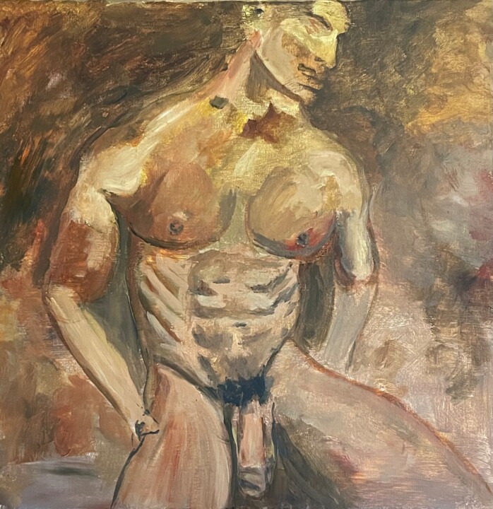 绘画,  19.7x19.7 in 