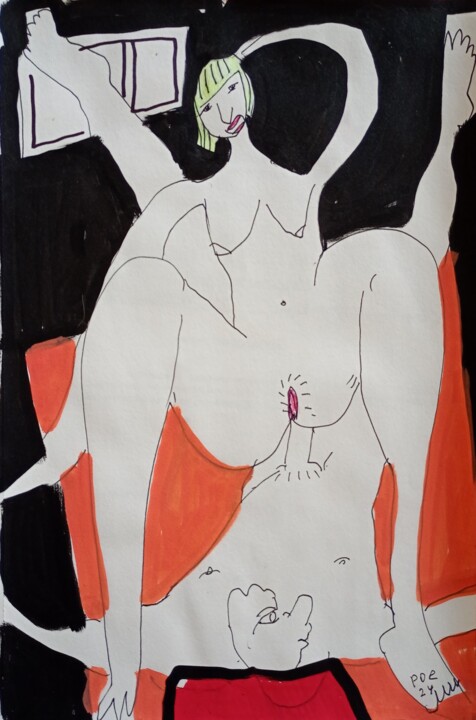 Schilderij getiteld "30" door Pavlo Ponomarenko, Origineel Kunstwerk, Acryl