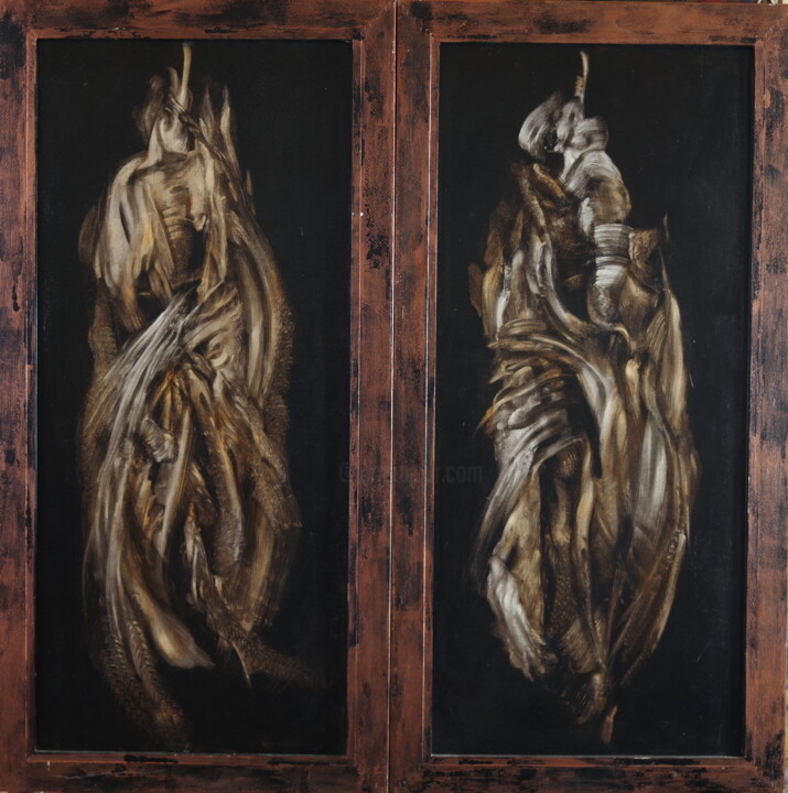 绘画,  39.4x78.7 in 