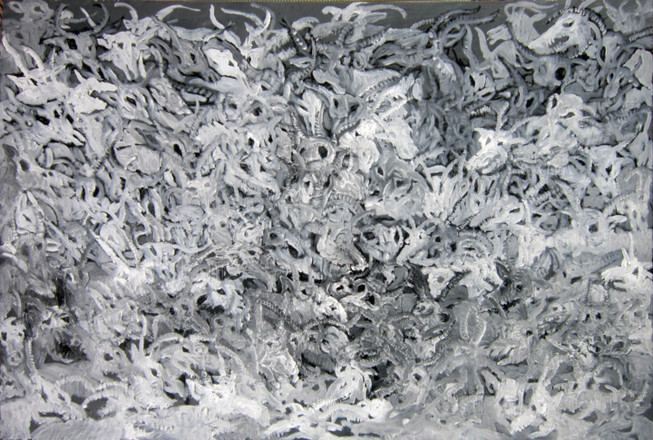 l'après-histoire 绘画, 31.5x47.2 in