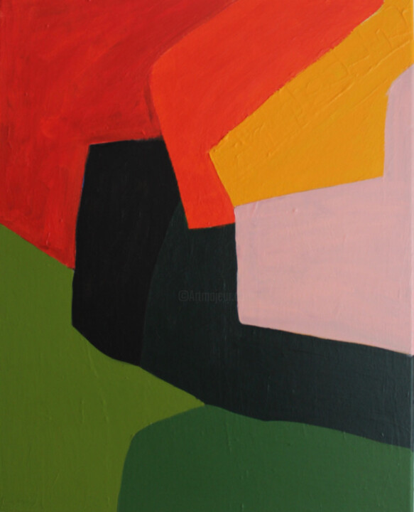 Peinture intitulée "Magie coloré" par Beatrice Bodasca, Œuvre d'art originale, Acrylique Monté sur Châssis en bois