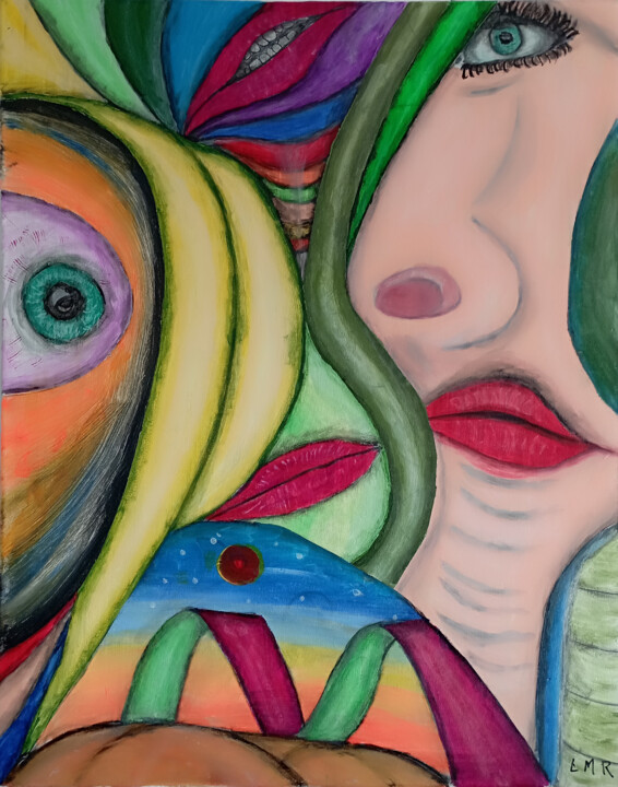 绘画,  27.6x19.7 in 