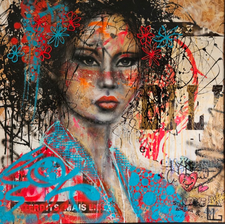 LA REVOIR Pittura, 27,6x27,6 in