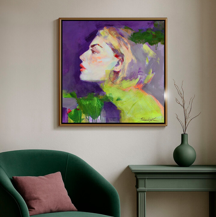 Echo of colors 绘画, 23.6x23.6 in