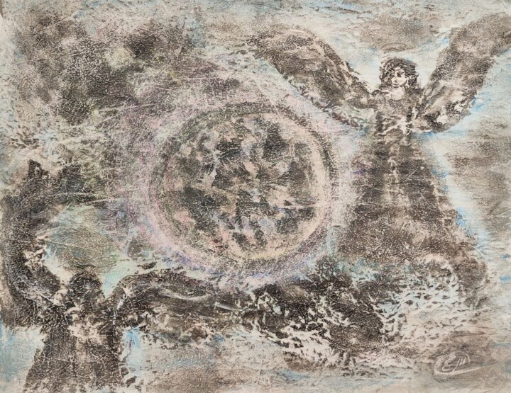 图画,  8.7x11.8 in 