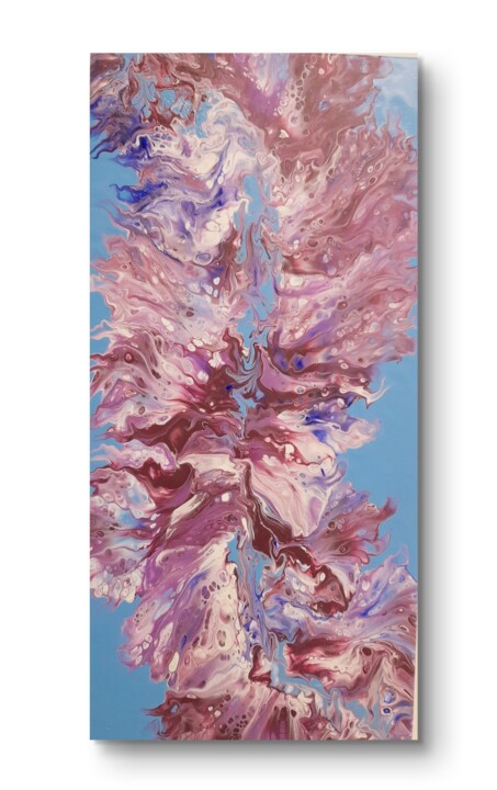 Painting titled "Abstract Painting R…" by Mirele, Original Artwork, Acrylic