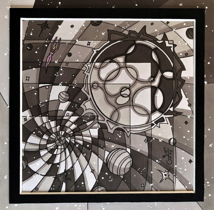 图画,  7.9x7.9 in 