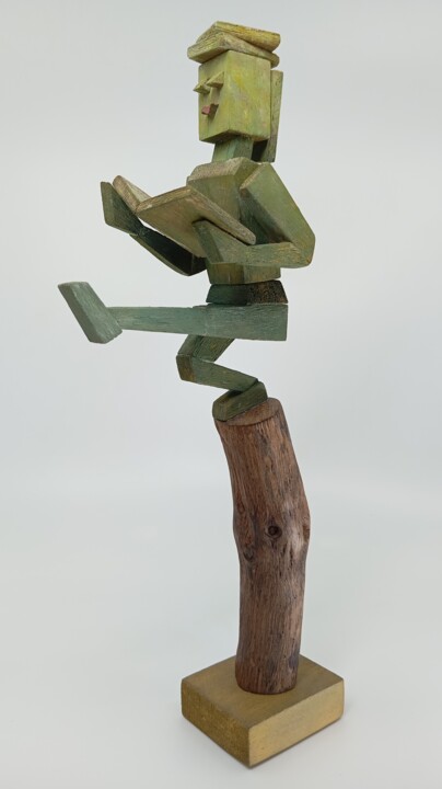 Lector XLIX Scultura, 11,8x5,1 in